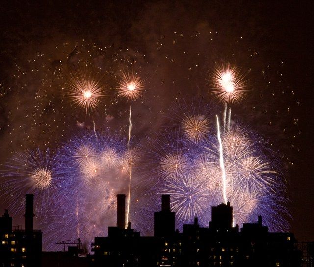 Mayor DeBlasio has made nice with Macy's, and at long last we'll again be enjoying Independence Day fireworks over the East River. Outer borough residents and Manhattanites alike will be able to savor the dramatic light show thanks to salvos of fireworks set off from both river barges near the Manhattan bridge as well as on land just below the Brooklyn Bridge. Macy's has crafted a handy graphic of ideal sites from which to get covered in magnesium smoke watch the spectacle. There's really nothing like watching the sky light up on Independence Day in NYC. The first firework flies at 9 p.m.Friday, July 4th, 9 p.m. // East River between the Brookyln and Manhattan Bridges // Free